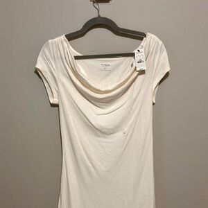 Express Women's Elegant Cream Blouse